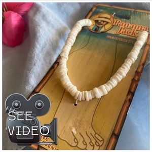 Panama Jack shell anklet